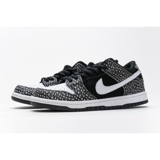 Nike SB Dunk Low Pro "Safari" ISO Black White CD2563-003