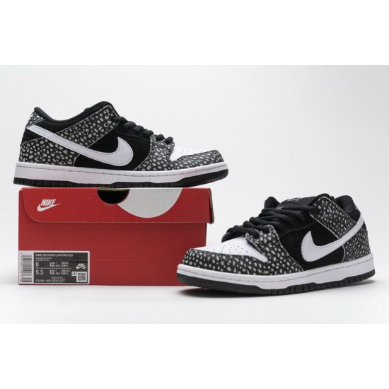 Nike SB Dunk Low Pro "Safari" ISO Black White CD2563-003