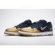 Supreme x Nike SB Dunk Low OG "Jewel Swoosh Gold" Blue Gold CK3480-700