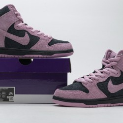 Nike SB Dunk High Pro Prm "Invert Celtics" Black Pink Green CU7349-001