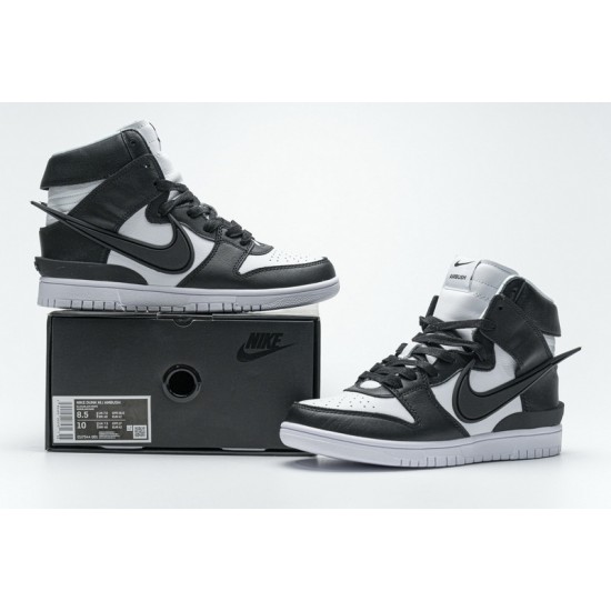 Ambush x Nike SB Dunk High Black White CU7544-001 36-47
