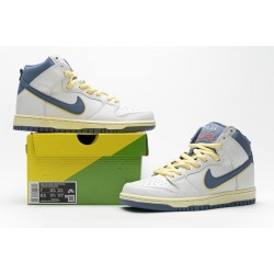 Atlas x Nike SB Dunk High "Lost At Sea" White Blue Yellow CZ3334-100 36-47