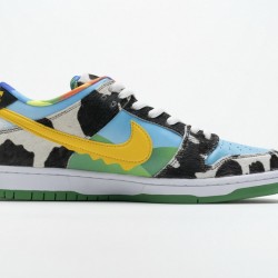 Ben Jerry x Nike SB Dunk Low Chunky Dunky White Blue CU3244-100