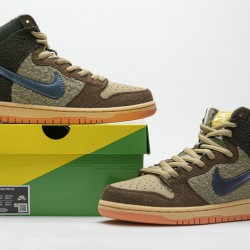 Concepts x Nike SB Dunk High Pro QS "Mallard" Black Brown DC6887-200