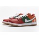 Eleven x Nike SB Dunk Low Red Green Orange CZ5130-600