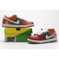 Eleven x Nike SB Dunk Low Red Green Orange CZ5130-600