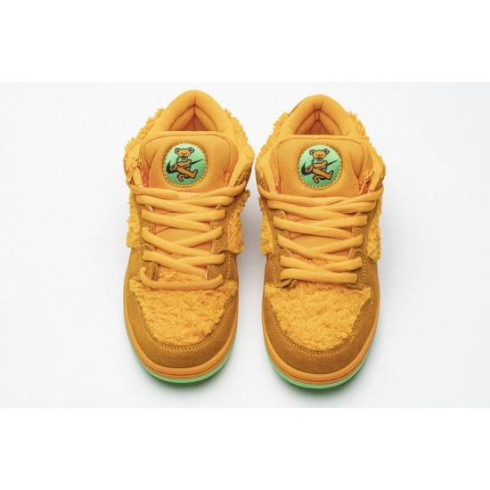 Grateful Dead x Nike SB Dunk Low Pro QS "Orange Bear" Orange Green CJ5378-800