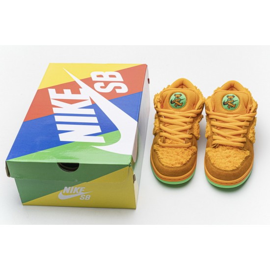 Grateful Dead x Nike SB Dunk Low Pro QS "Orange Bear" Orange Green CJ5378-800
