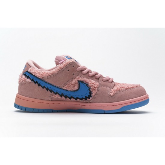 Grateful Dead x Nike SB Dunk Low Pro QS "Pink Bear" Pink Blue CJ5378-600