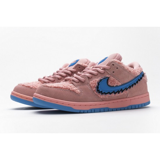 Grateful Dead x Nike SB Dunk Low Pro QS "Pink Bear" Pink Blue CJ5378-600