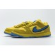 Grateful Dead x Nike SB Dunk Low Pro QS "Yellow Bear" Yellow Blue CJ5378-700