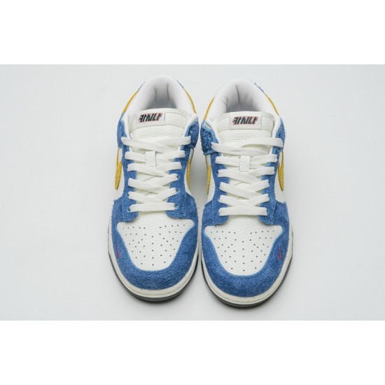 Kasina x Nike Dunk Low "80s Bus" Blue Yellow CZ6501-100