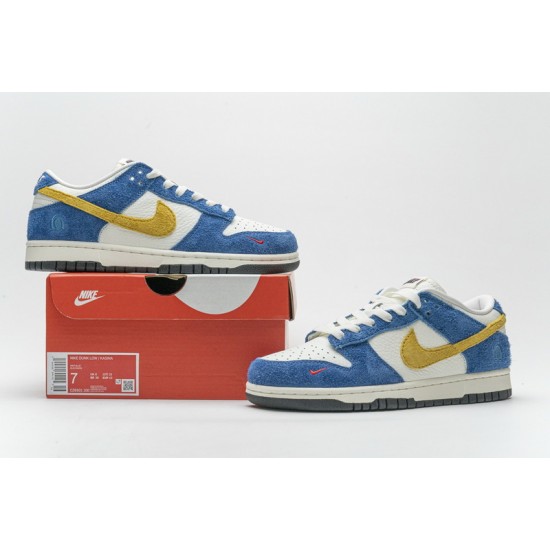 Kasina x Nike Dunk Low "80s Bus" Blue Yellow CZ6501-100