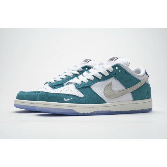 Kasina x Nike Dunk Low "Neptune Green" Blue White CZ6501-101