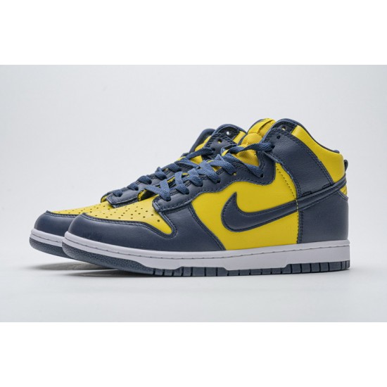 Nike Dunk High SP "Michigan" Blue Yellow CZ8149-700