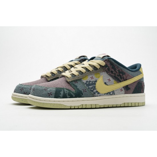 Nike Dunk Low "Lemon Wash" Blue Yellow CZ9747-900