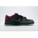 Nike Dunk Low Premium SB AE QS "Northern Lights" Black Red 724183-063