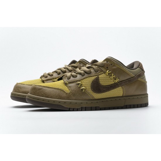 Nike Dunk Low Pro SB "Shanghai 2" Brown Yellow 304292-721