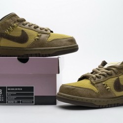 Nike Dunk Low Pro SB "Shanghai 2" Brown Yellow 304292-721
