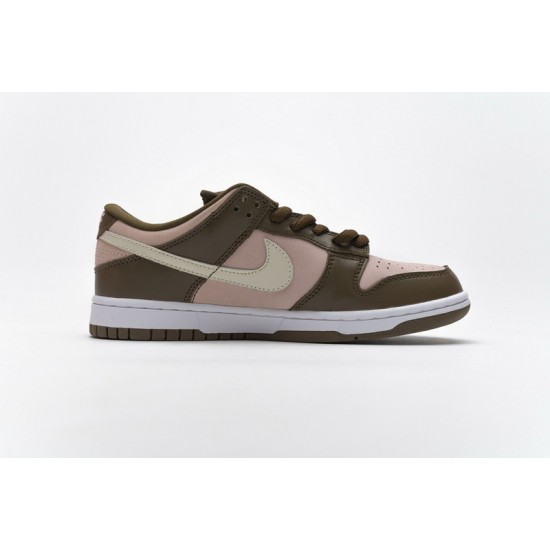 Nike Dunk Low Pro SB "Stussy Cherry" Brown Pink 304292-671