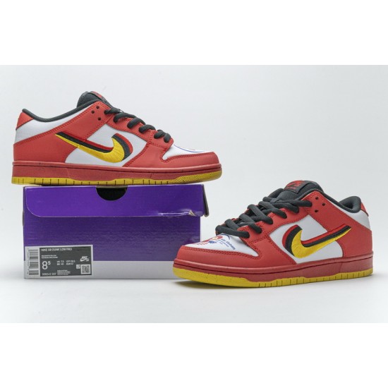 Nike Dunk SB Low Pro " Vietnam 25th Anniversary" Red White 309242-307