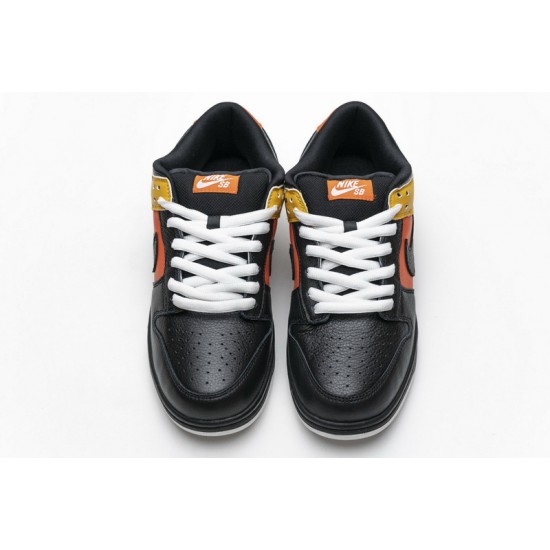Nike Dunk SB Low "Raygun" Black Yellow Orange 304292-803