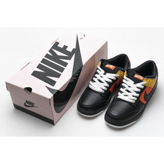 Nike Dunk SB Low "Raygun" Black Yellow Orange 304292-803