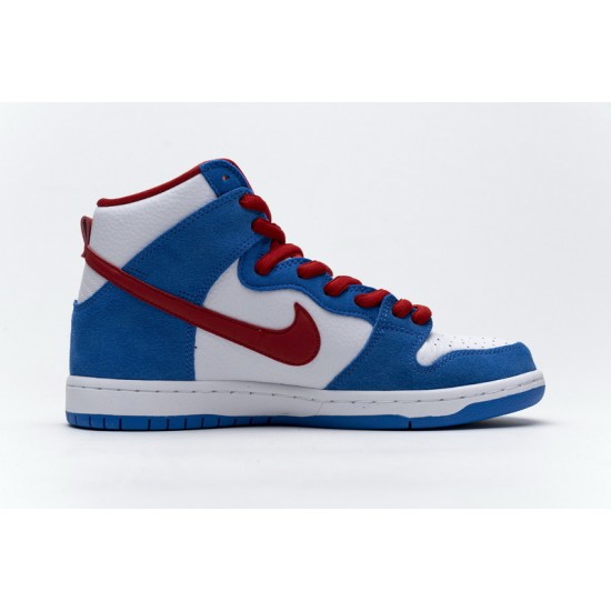 Nike SB Dunk High "Doraemon" Blue White Red CI2692-400