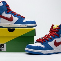 Nike SB Dunk High "Doraemon" Blue White Red CI2692-400