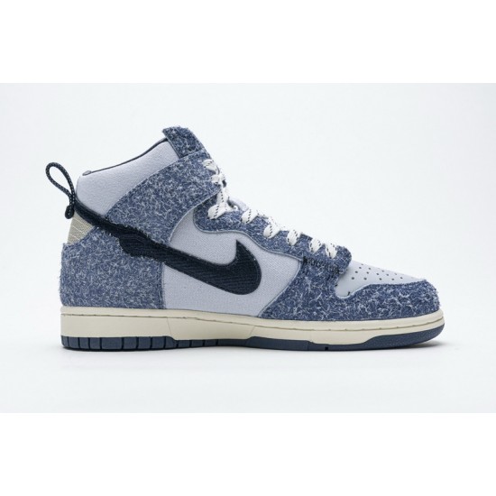 Nike SB Dunk High Pro "Denim Sapphire" Blue White CW3092-400