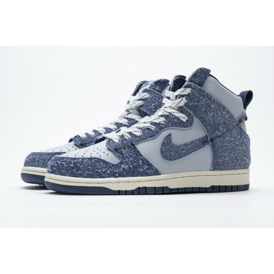 Nike SB Dunk High Pro "Denim Sapphire" Blue White CW3092-400