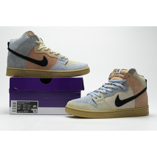 Nike SB Dunk High Pro "Spectrum" Blue Pink CN8345-001