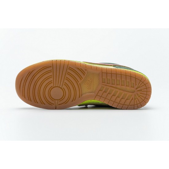 Nike SB Dunk Low PRM QS "Mosquito" Yellow Green 313170-761 36-46