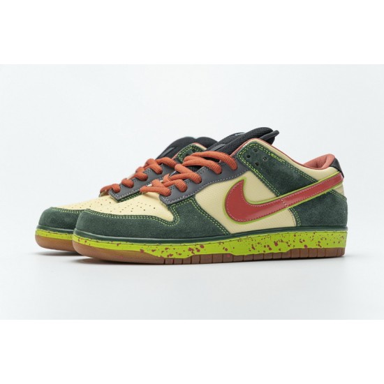 Nike SB Dunk Low PRM QS "Mosquito" Yellow Green 313170-761 36-46
