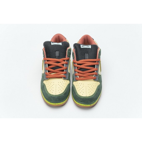 Nike SB Dunk Low PRM QS "Mosquito" Yellow Green 313170-761 36-46