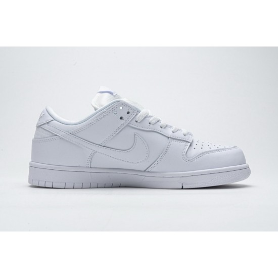 Nike SB Dunk Low Pro "White Out" All White 304292-100
