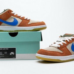 Nike SB Dunk Low Pro "Corduroy" Orange Blue BQ6817-201