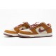 Nike SB Dunk Low Pro "Dark Russet Cedar" Orange White BQ6817-202