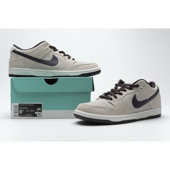 Nike SB Dunk Low Pro "Desert Sand Mahogany" Grey Brown BQ6817-004