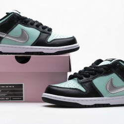 Nike SB Dunk Low Pro "Diamond" Blue Black 304292-402