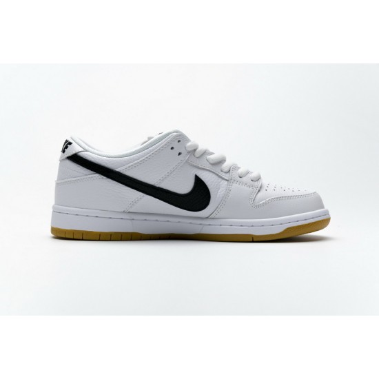 Nike SB Dunk Low Pro "ISO Orange Label" White Black CD2563-100