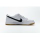 Nike SB Dunk Low Pro "ISO Orange Label" White Black CD2563-100