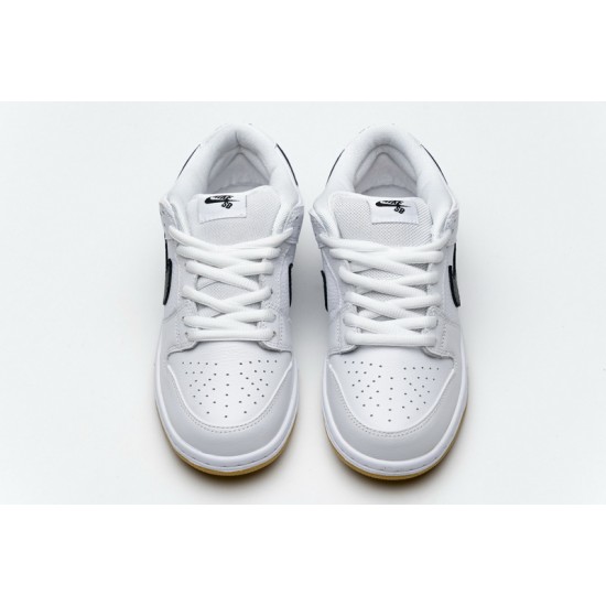 Nike SB Dunk Low Pro "ISO Orange Label" White Black CD2563-100