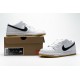Nike SB Dunk Low Pro "ISO Orange Label" White Black CD2563-100