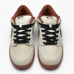 Nike SB Dunk Low Pro "Muslin" White Brown BQ6817-100