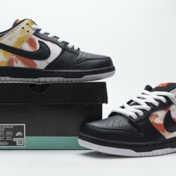 Nike SB Dunk Low Pro QS "Roswell Raygun" Black Yellow Orange BQ6832-001