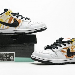Nike SB Dunk Low Pro QS "Tie-Dye Rayguns" White Yellow Orange BQ6832-101