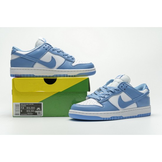 Nike SB Dunk Low Pro "University Red" White Blue CU1726-600 36-46