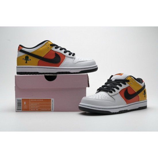 Nike SB Dunk Low "Raygun Home" White Red Orange 304292-802