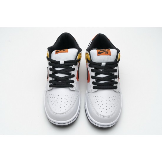 Nike SB Dunk Low "Raygun Home" White Red Orange 304292-802
